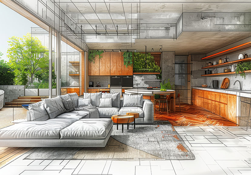 Aménagement d'intérieur au Mans dans la Sarthe (72)
